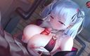 MsFreakAnim: Hentai ocensurerad styvsyster som ständigt förför mig med sitt sexiga...