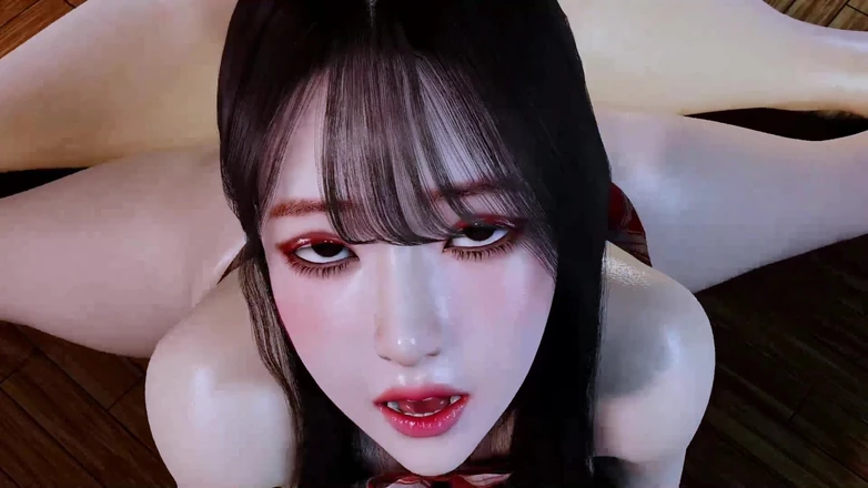 X Hentai: Beauty Bigboobs Chick Serve Blowjob - 3D Hentai Animation V668