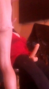 Crossdressing Twink Dildo Nice Ass