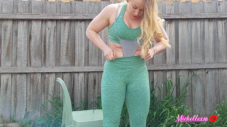 Michellexm: Wedgie från staket