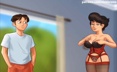 Cartoon Universal: Summertime Saga part 78 - wanita matang (submisif Sepanyol )