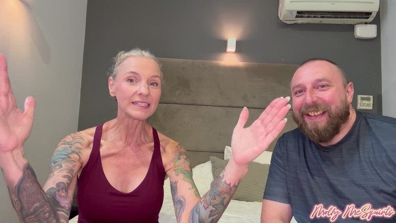 Molly McSquirts: Bts - Bercuti di UK dengan Chris Coxxx