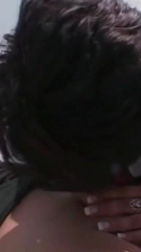 Short Haired Teen Rides Cock Passionately Outdoors