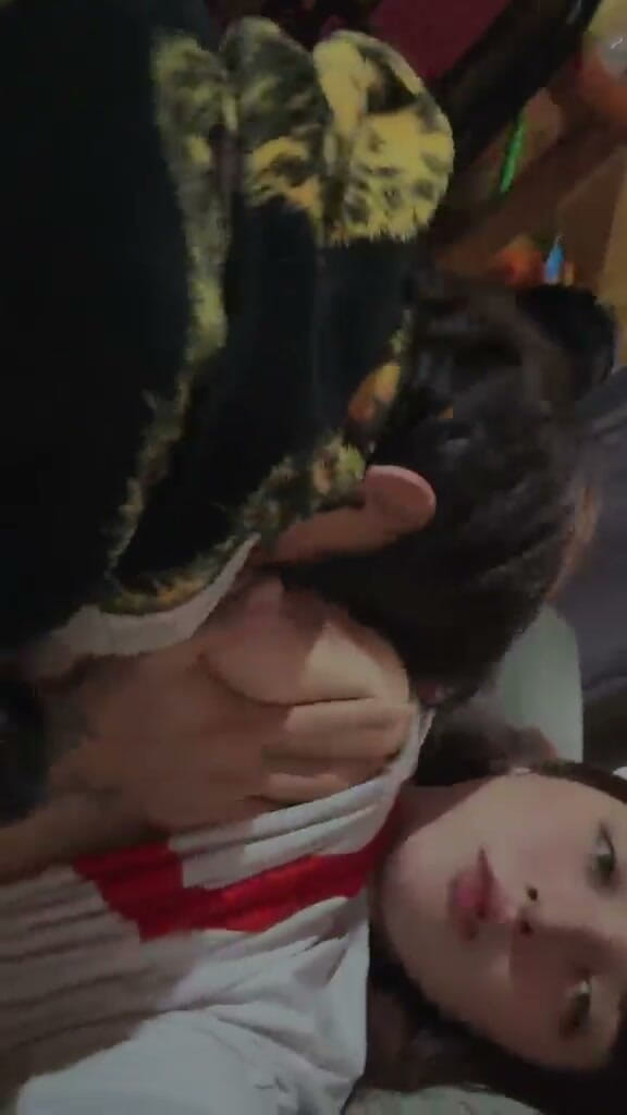 Darkhot: Sucking My Dick's Titssucking My Neighbor's Tits