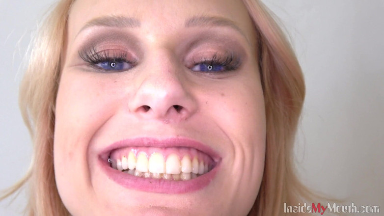 Inside My Mouth: Clip cu fetiș cu gură cu Angel Wicky fullhd - în gura...