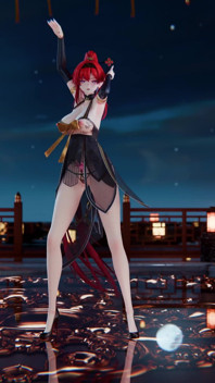 [mmd] boutique Yinyin-bingbing Koreaanse dans erotische lingerie obscene striptease