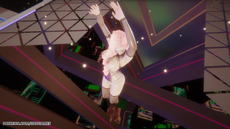 3D-Hentai Games: Mmd Minnie - Cherry Sky - Striptis Seksi Seraphine