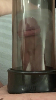 first try: pump up my small and thin cock