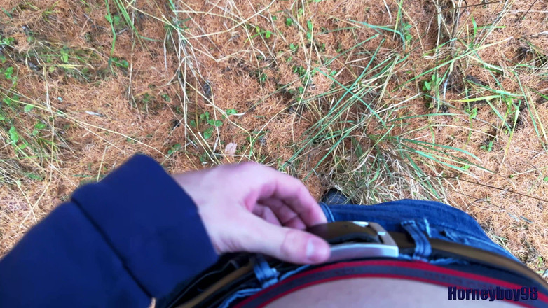 Horneyboy98: Twink Wixt Pada Hari Musim Luruh Di Hutan Dan Squirt...