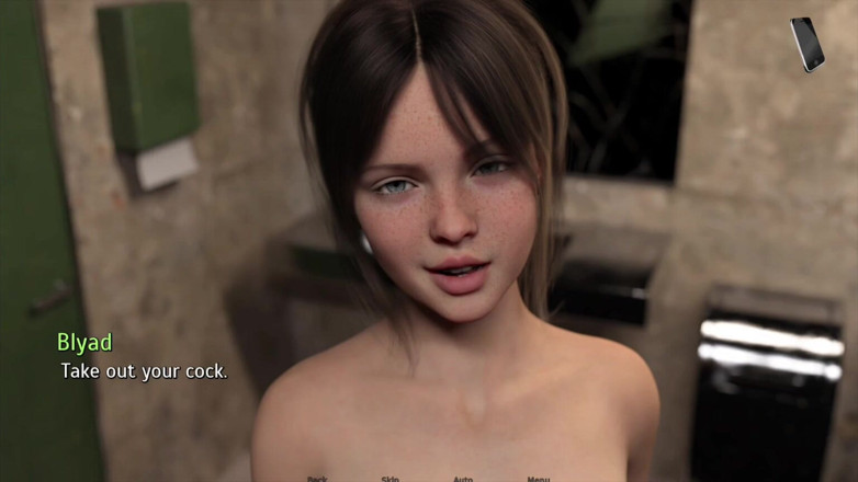 Sex game gamer: Ze kan niet leven zonder zijn lul te zuigen.