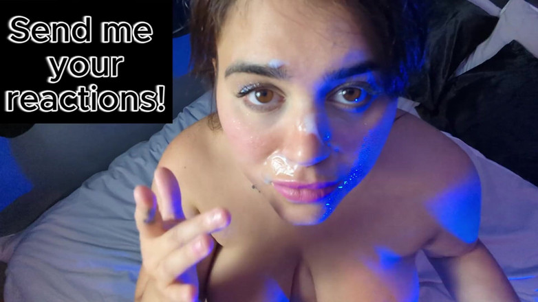 LuciaLatinaGomez: Begging for Your Cum All Over My Pretty Face