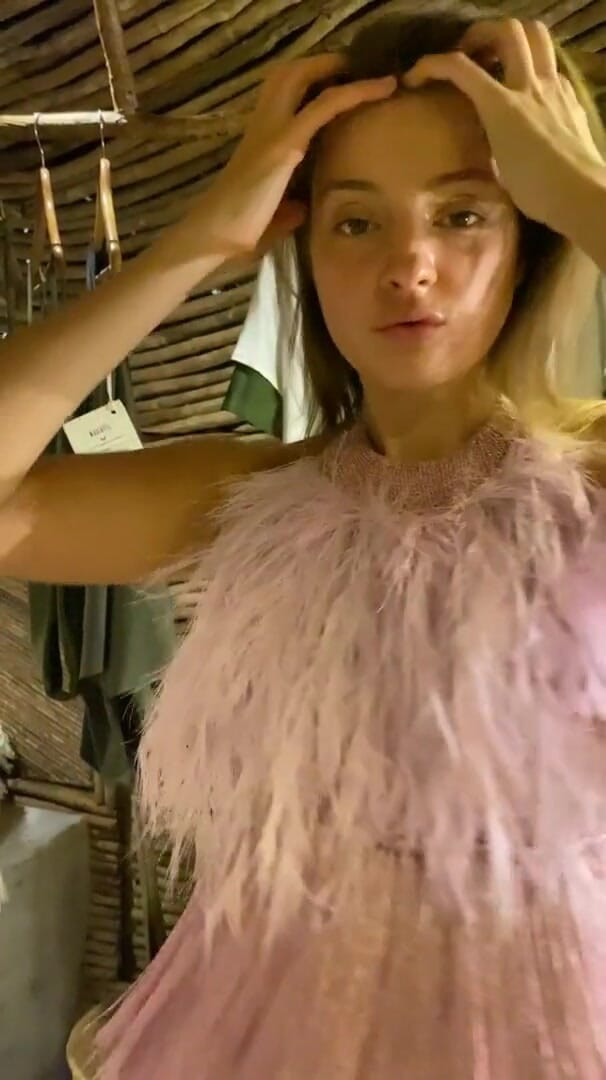 Melena Tara: Pink Fashion dress