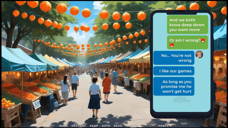 Cumming Gaming: 私の新しい彼女【タブー変態ゲーム】エピソード22 ペットのように歩く彼女!