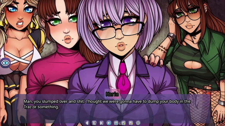 Futavision: Futadomworld : un groupe de futas à grosses bites se fait baiser...