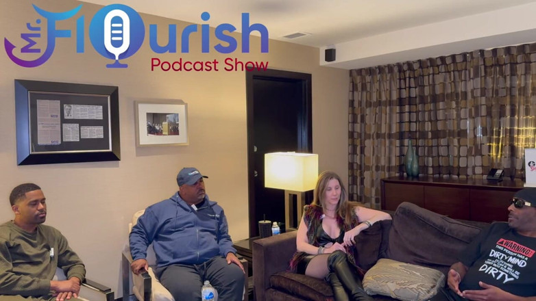 Mr Flourish Live: Mrflourish Podcast en kvällsaffär i Dallas med Mrmajic, Shante Spice...