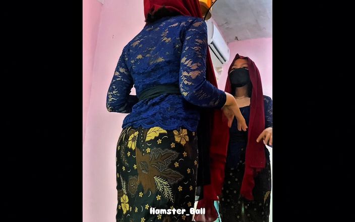 Hamster_Ball: Vestito hijab kebaya adatto con cameriera tailandese