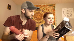 Sin Spice by Sophia Sinclair and Jasper Spice: Logyny 31 çekilebilir cilt vantuz dildo kutu açma ve mastürbasyon