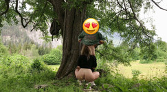 Good_view: Sex s turistou v lese
