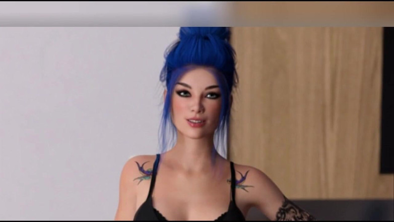 3DXXXTEEN2 Cartoon: Yet another girl, named Rena. 3D porn cartoon sex