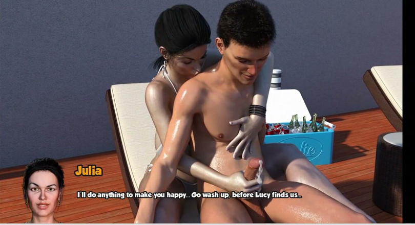 XXX Games Bunk: Area 69 - Gameplay - Roleplay - Wet Massage After Gym Workout - Pool Blowjob...