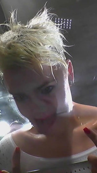 Tattooed Slut Gulps Piss and Cocks in Extreme Ggg Bukkake