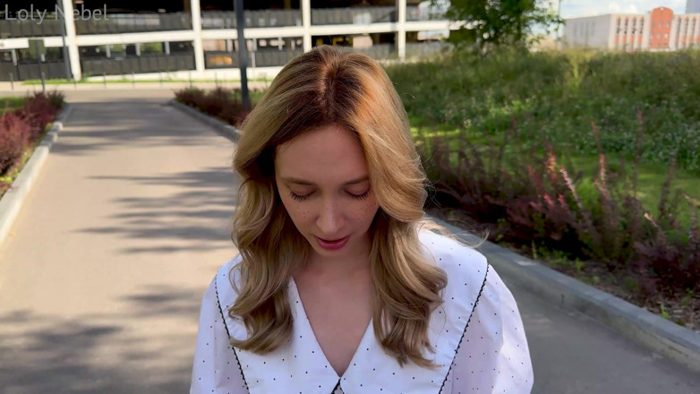 Loly Nebel Studio: Creampie for Cute Stranger Girl