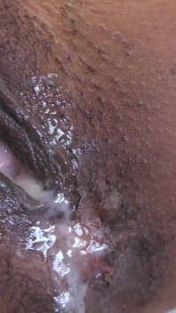 Interracial fuck upside down and creampie!