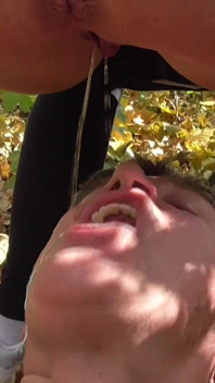 Outdoor Piss Mouth