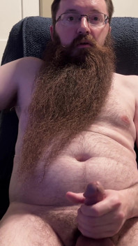 Urso Filhote 30 Min Afiando/masturbando sessão e maciça gozada