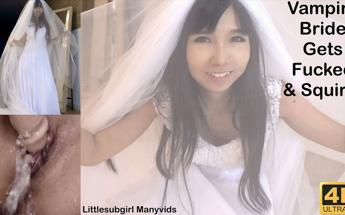 Littlesubgirl: Невеста Вампира Трахается И Сквиртует - 4K