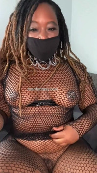 Joanfantasy Solospiel in schwarzen dessous