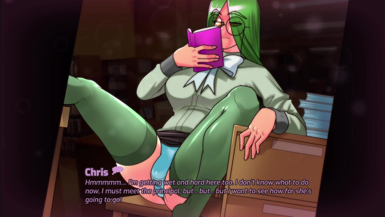 Femboy Maaya: Femboy Sissy 图书管理员阅读《神经》并自慰？