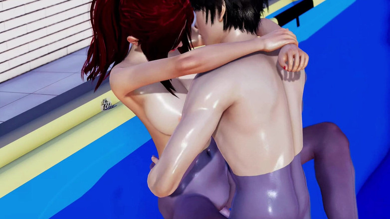 3D Cartoon Porn: Moje skutečná touha 15 - Tajné připojení Alexe a Elaine k bazénu...