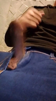 When the Beautiful Bad Boy Makes His Penis Erect and Strokes It