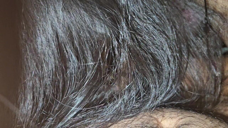 Demansh: Seine ehefrau gab nach langer zeit blowjob