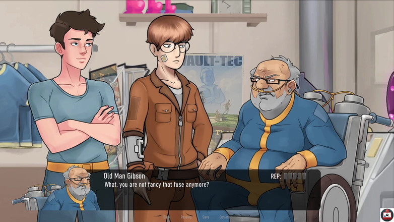 Joystick Cinema: Deep Vault 69 - (pt 02) - dia melemparkan celana dalamnya padaku