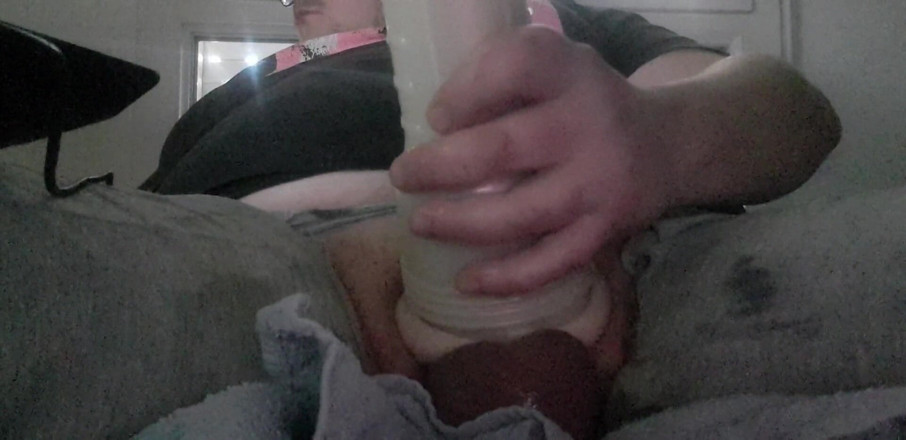 Jimmy X: Yarağımı fleshlight'ımla sikiyorum