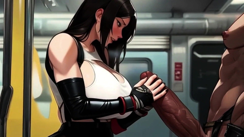 Spicy Toons: Tifa Loves Taking the Midgar Train