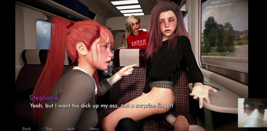 Dark Sam: Innocent 18 Plus Teens Are Fucked in a Train