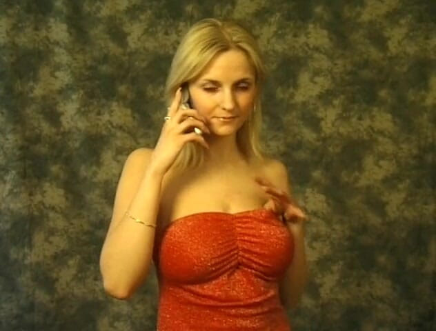 Flash Model Amateurs: Sexy blondes küken liebt es, ihre riesigen möpse zu zeigen