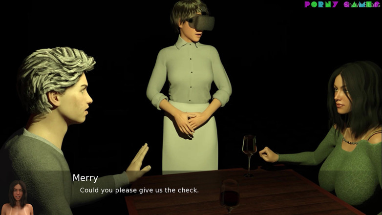 Porny Games: Ateşli evli kadın projesi - karanlıkta eğlence (85)
