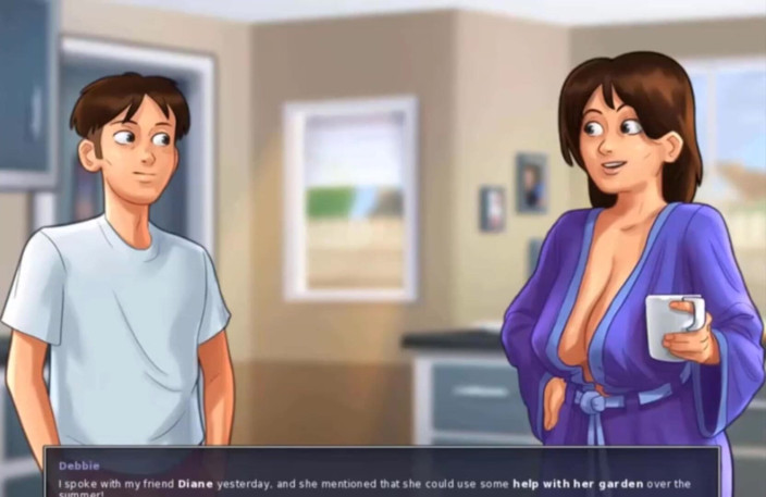 Cartoon Play: Summertime saga bhaag 1