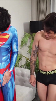 Spiderman x, superman, cosplay