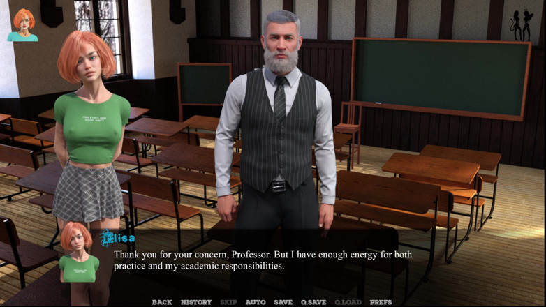 Wickedgammes studio: O fată foarte atrăgătoare de la universitate (Partea 6)