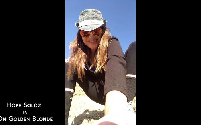 Porno Angels: On golden blonde starring Hope Soloz