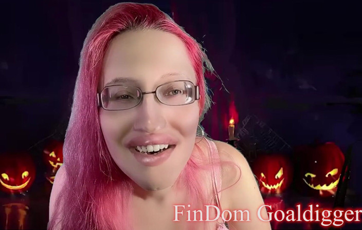 FinDom Goaldigger: Ведьма превращает тебя в шлюшку