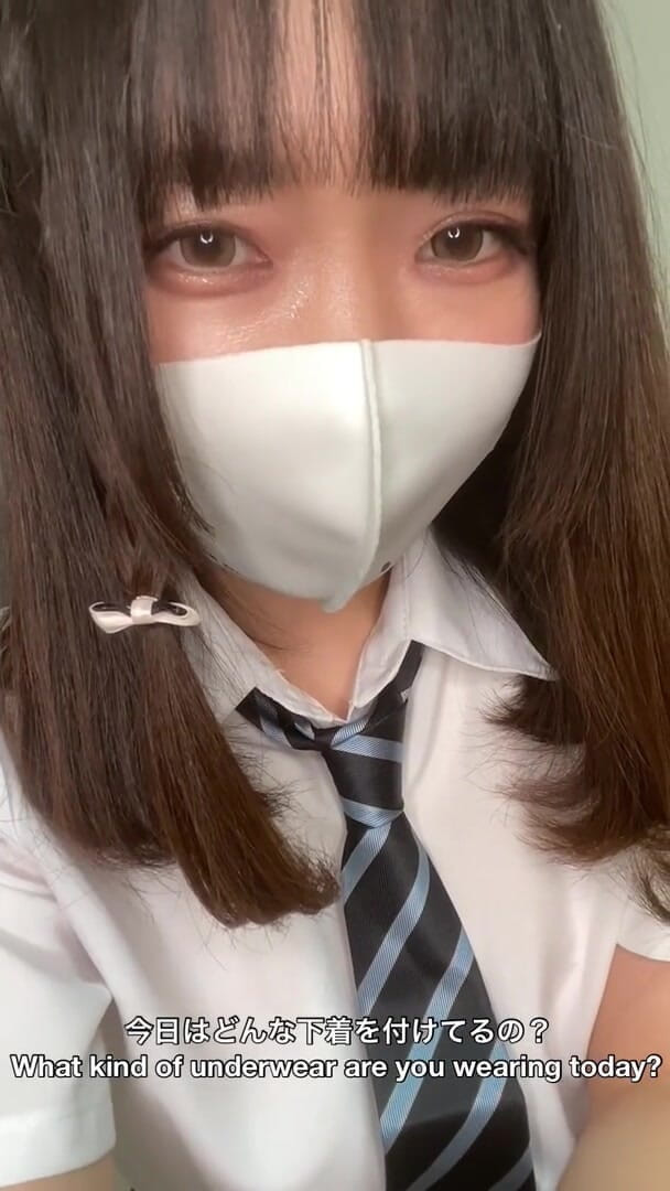 Gionji Miyu: [Miyu's fantasy] Telephone sex with her boyfriend in her school...
