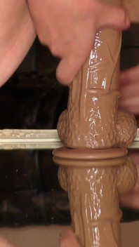 MILF trekant jätte dildo speltid