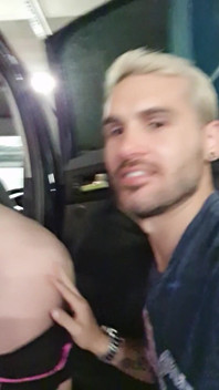 Licking Her Ass in a Parking Lot