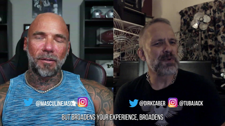 Raw and Uncensored with Masculine Jason: Porno star Confessions - Dirk Caber, episode 144